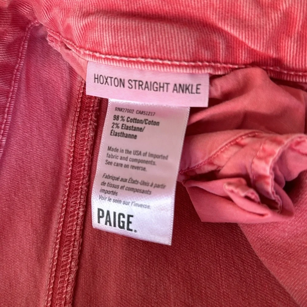 Paige Hoxton Straight Ankle Jeans - Picture 4 of 8